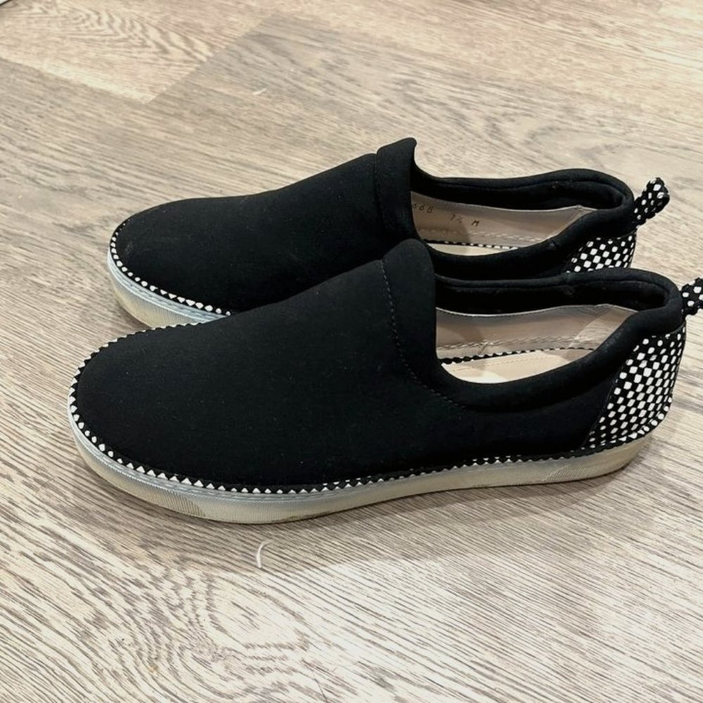 Stuart Weitzman neoprene color block loafer size 7.5